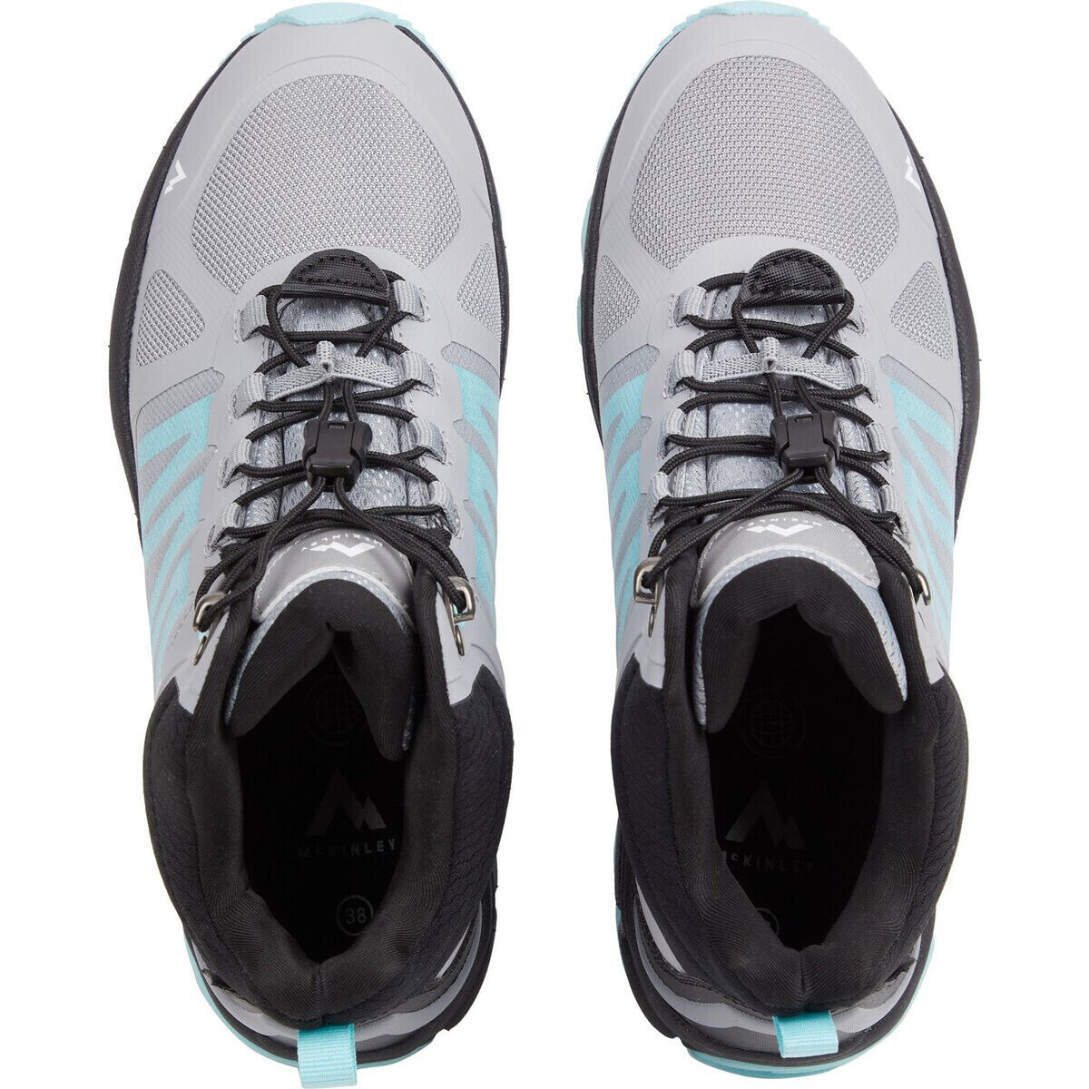 McKINLEY Damen Wanderschuhe Kansas Mid AQB wasserabweisend Quicklace Sport Gym