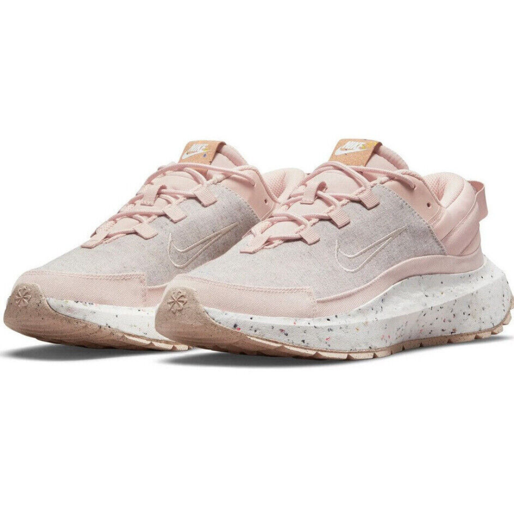 NIKE Damen Laufschuhe Crater Remixa Rosa Pink Oxford Sneaker
