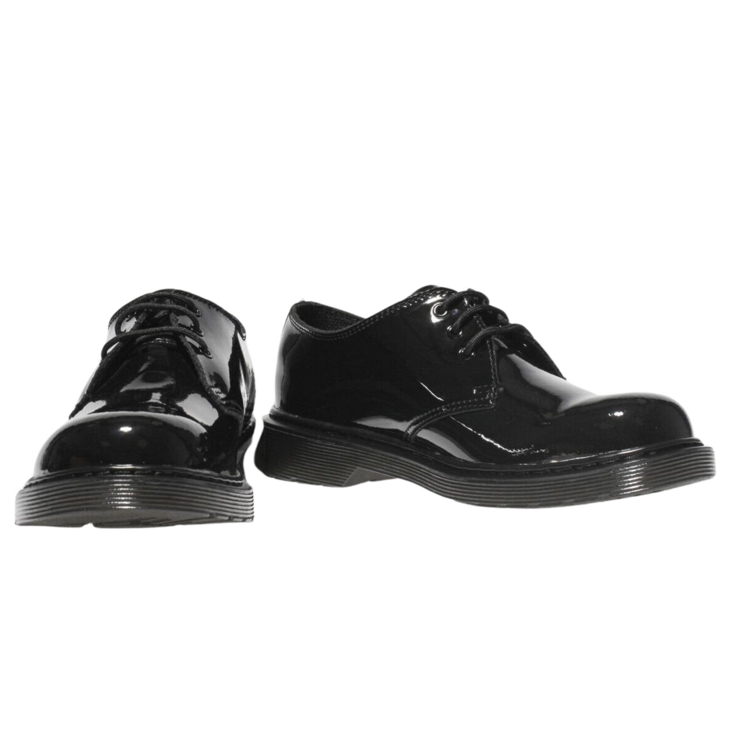 Dr. Martens 1461 Y Patent Schwarz Lackleder Unisex Damen 37/38 Neu mit Karton