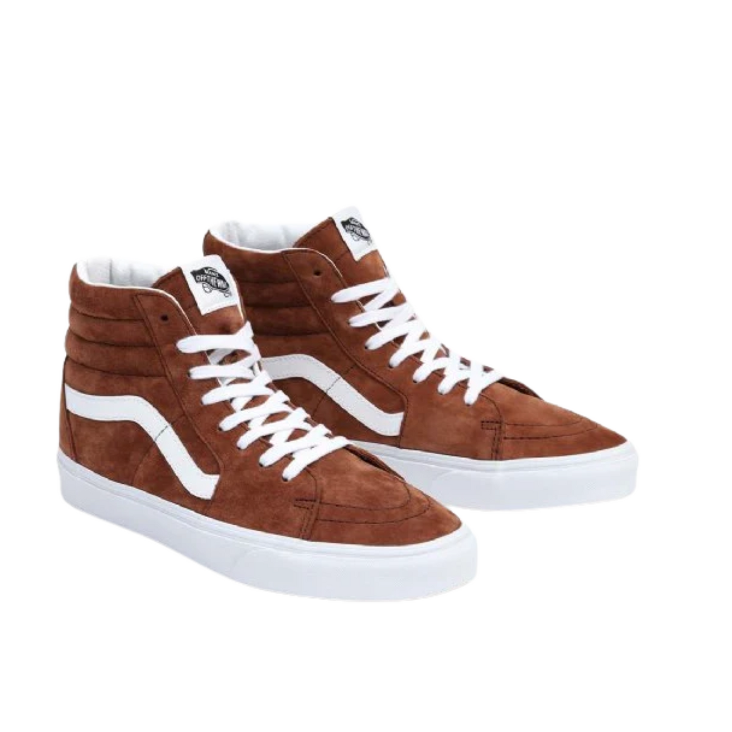 Vans Unisex Sk8-Hi Pig Suede Leder Sneaker Braun – Kultiger High-Top Schuh