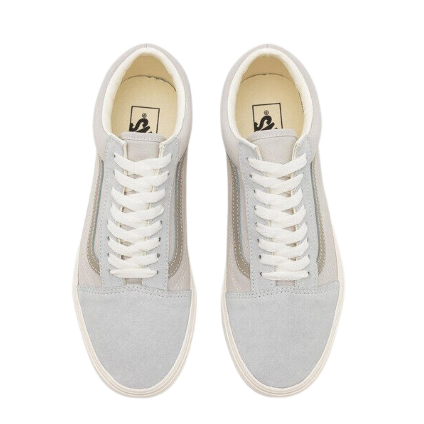 Vans Old Skool Unisex Sneaker Grau – Klassiker aus Leder & Canvas