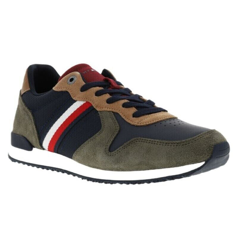 Tommy Hilfiger Herren Sneaker Runner Lo Color Mix Größe 46