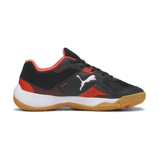 PUMA Solarflash JR II – Leichte & bequeme Hallenschuhe für Kinder Atmungsaktiv & rutschfest