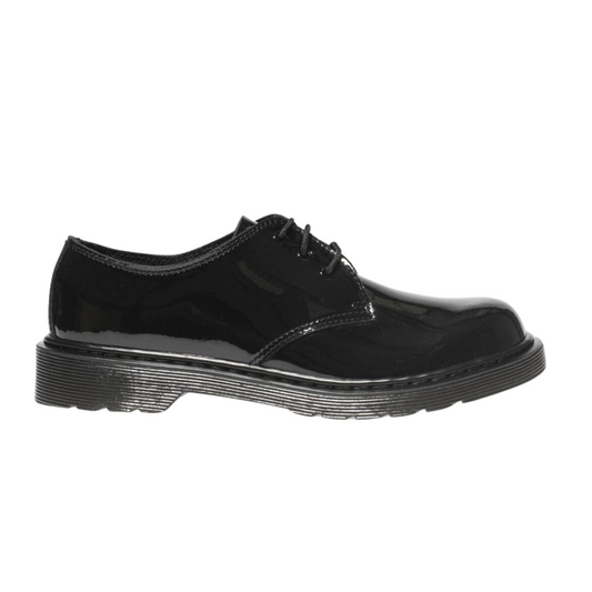 Dr. Martens 1461 Y Patent Schwarz Lackleder Unisex Damen 37/38 Neu mit Karton