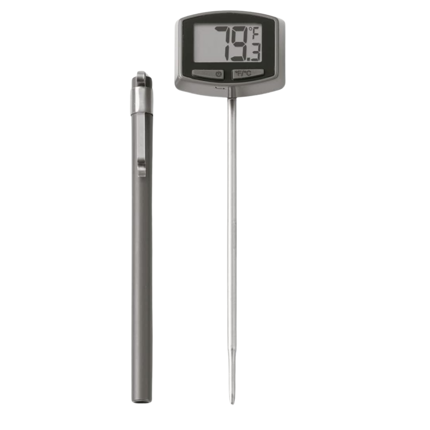 Weber Digital Grill-Thermometer Basic 8304 - 6492 für Fleisch Braten Fisch BBQ