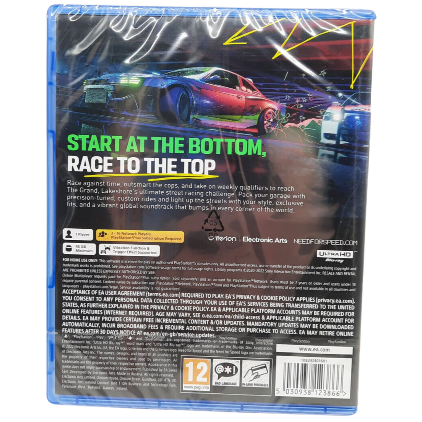 Need for Speed Unbound PS5 PlayStation Rennspiel Multiplayer Open World NEU & OVP