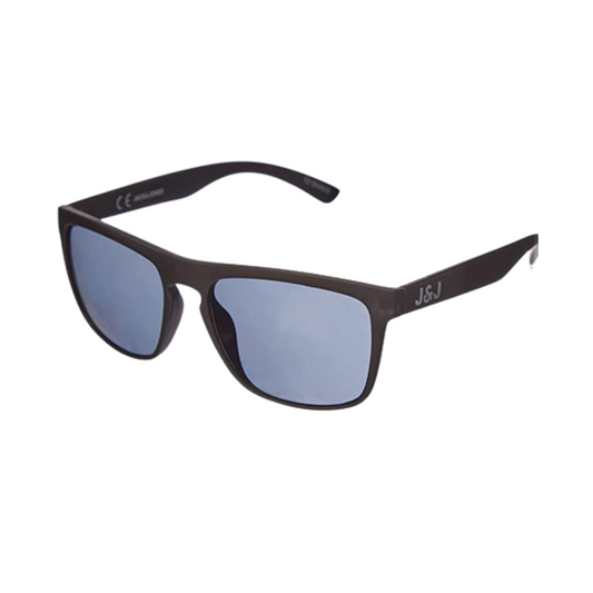 Jack & Jones Jacryder Sonnenbrille Herren – UV-Schutz, Getönte Gläser, Schwarz