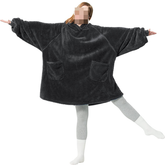 BEDSURE Hoodie Decke mit Ärmeln – Kuschelpullover Oversized, Flauschig & Warm Perfektes Geschenk