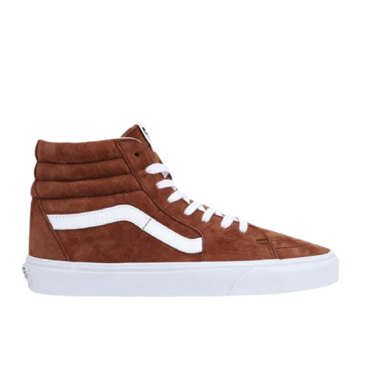 Vans Unisex Sk8-Hi Pig Suede Leder Sneaker Braun – Kultiger High-Top Schuh