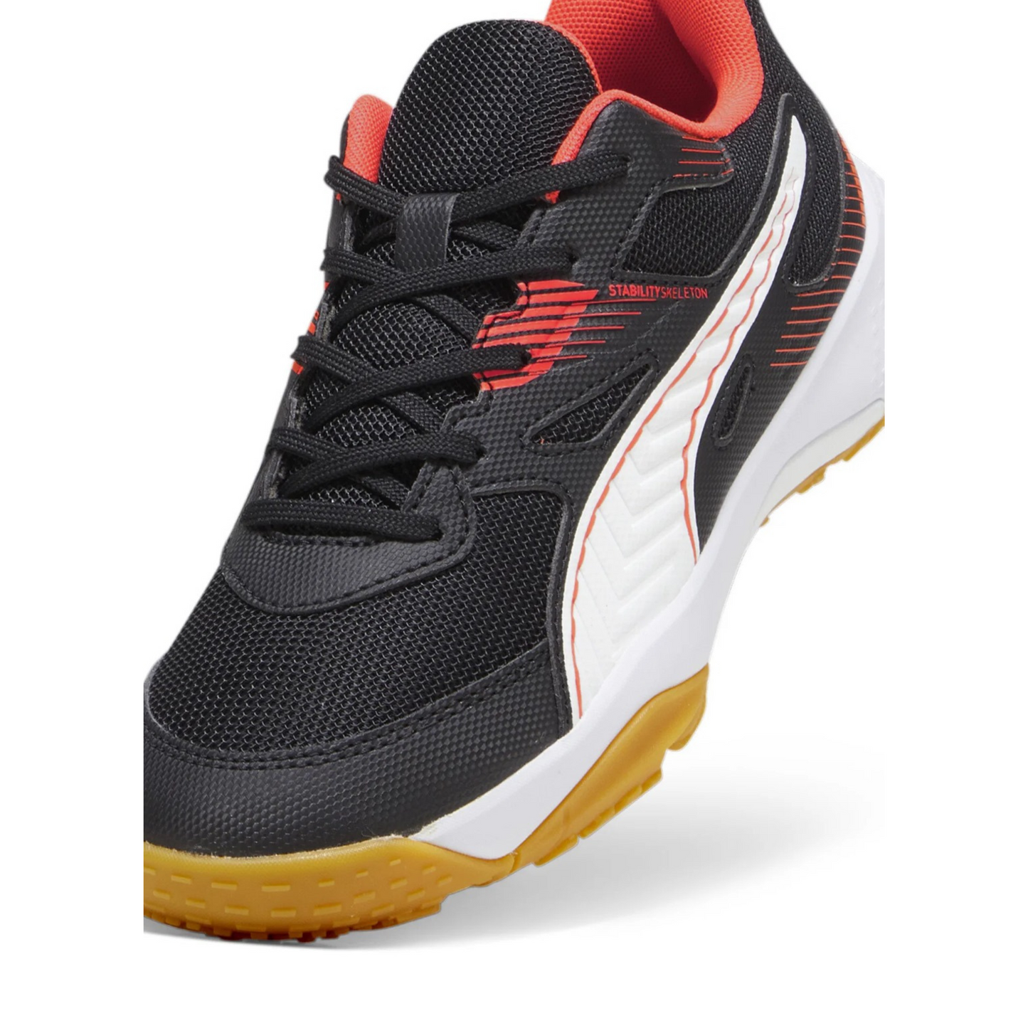 PUMA Solarflash JR II – Leichte & bequeme Hallenschuhe für Kinder Atmungsaktiv & rutschfest