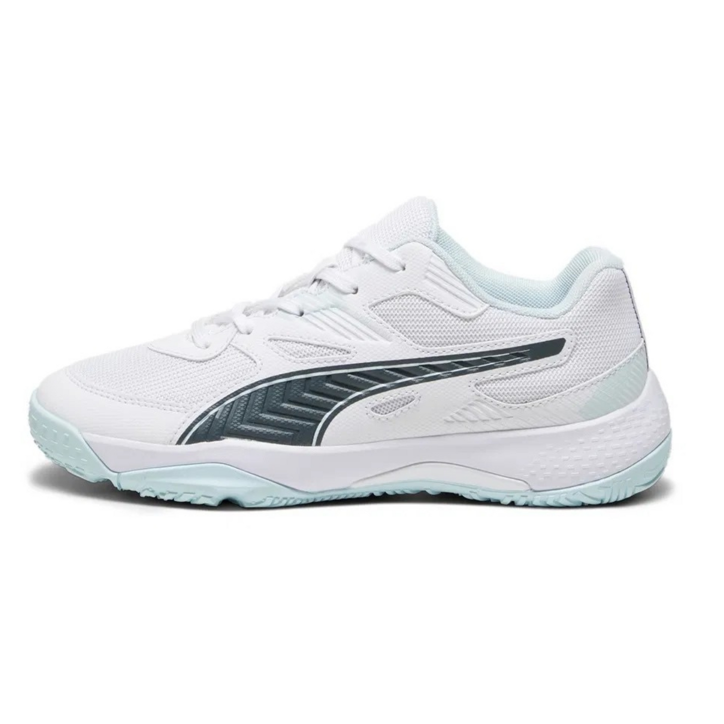 PUMA Solarflash JR II – Leichte & atmungsaktive Kinder Hallenschuhe Rutschfest & bequem