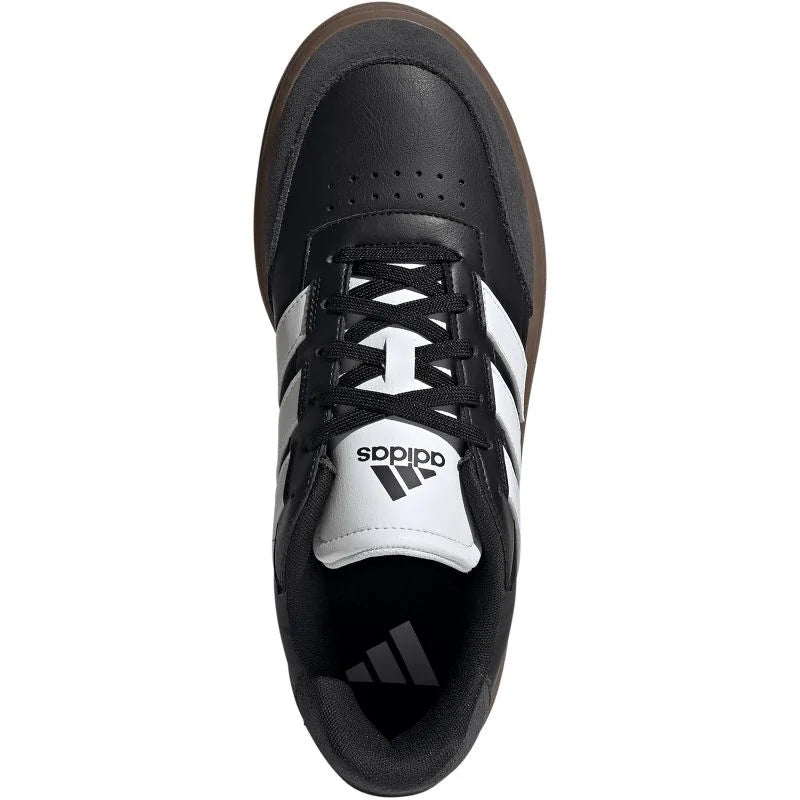 adidas Herren Sneaker Courtblock JQ8214 Schwarz Braun Neu
